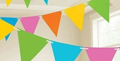 Coloured Party Bunting