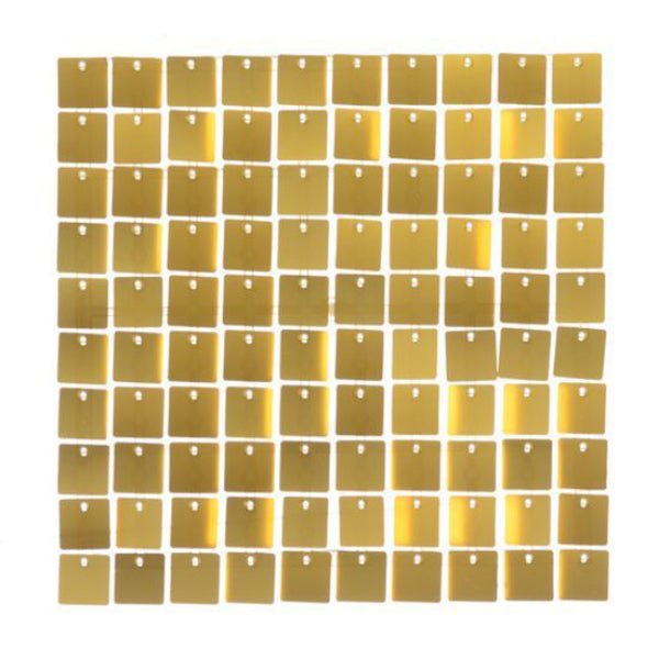 Matte Gold Sequin Wall Panel