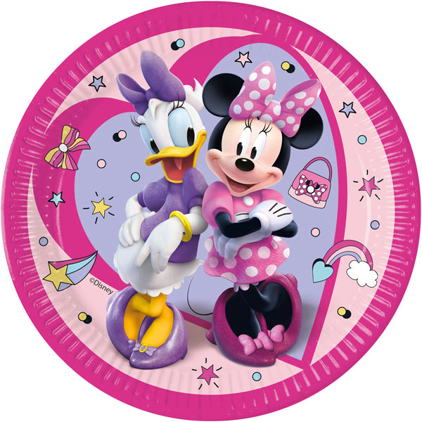 Minnie Mouse Paper Plates 8pk