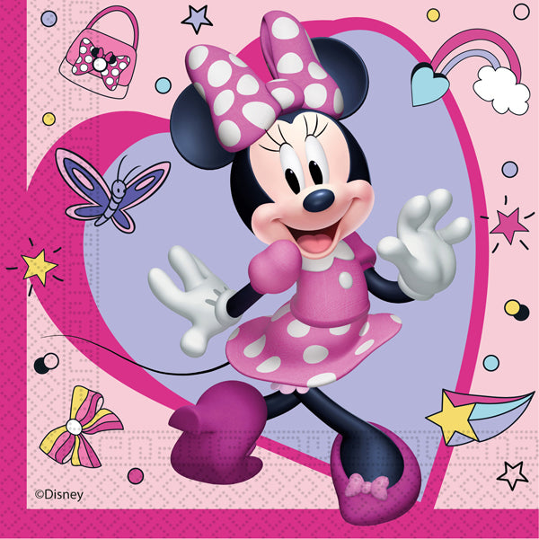 Minnie Mouse Paper Napkins 20pk