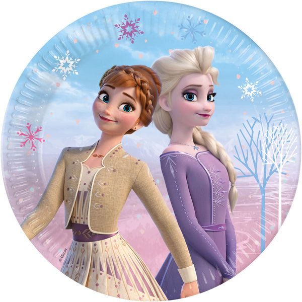 Disney Frozen 2 Wind And Spirit Paper Plates 8pk