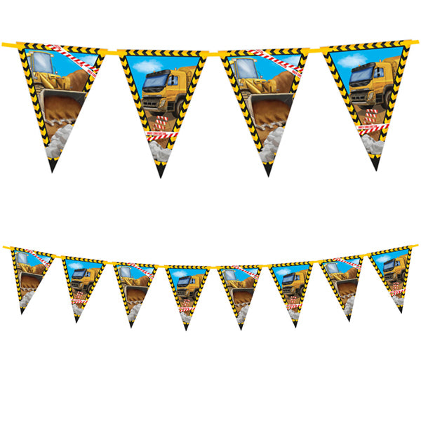 Construction Party Bunting