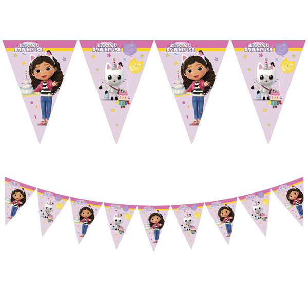 Gabby's Dollhouse Party Bunting