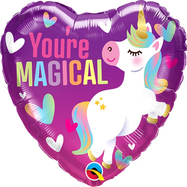 18" You're Magical Unicorn Foil Balloon