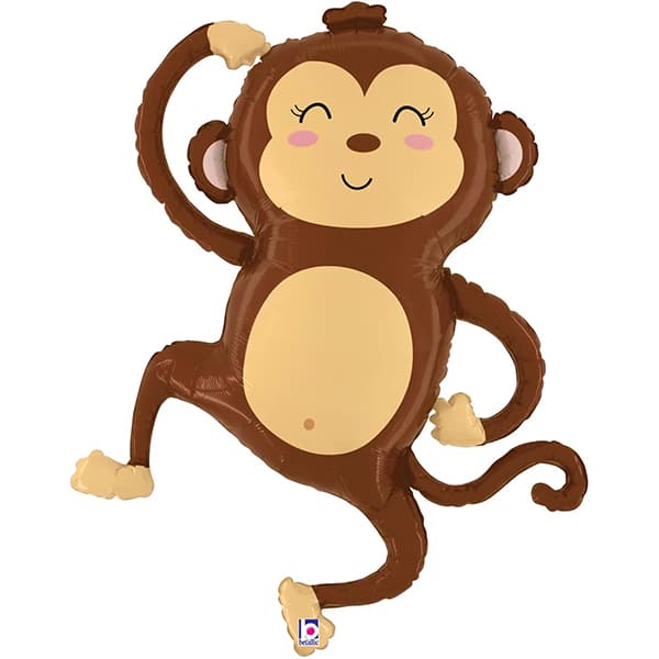 Jungle Monkey Shape Balloon
