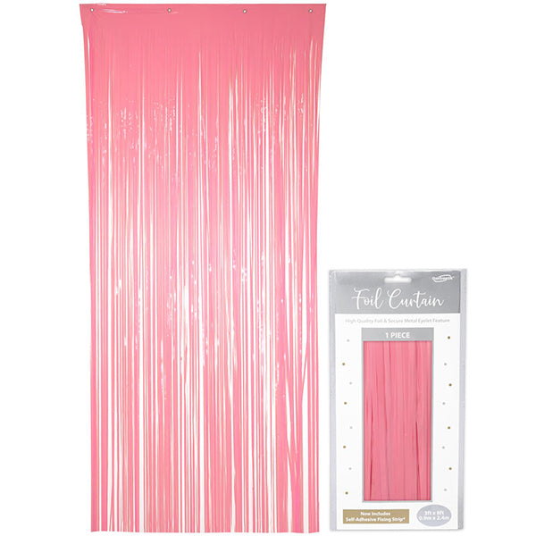 Pastel Pink Door Curtain
