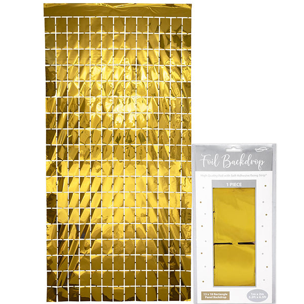 Metallic Gold Foil Backdrop