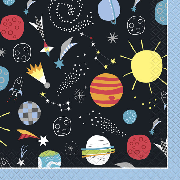 Outer Space Paper Napkins 16pk