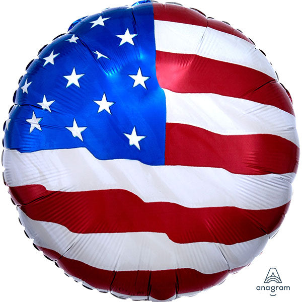 18" American Flying Colours Foil Balloon