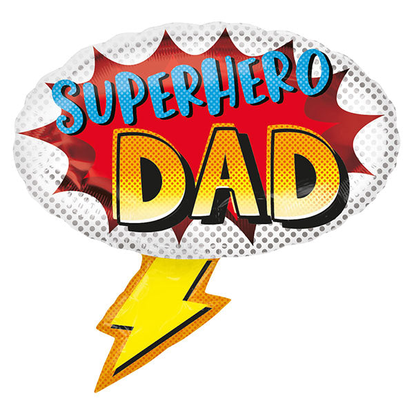 Superhero Dad Supershape Balloon