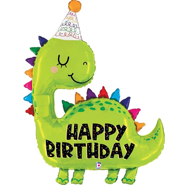 Dino Birthday Balloon