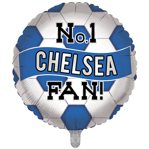 18" No1 Chelsea Football Fan Foil Balloon
