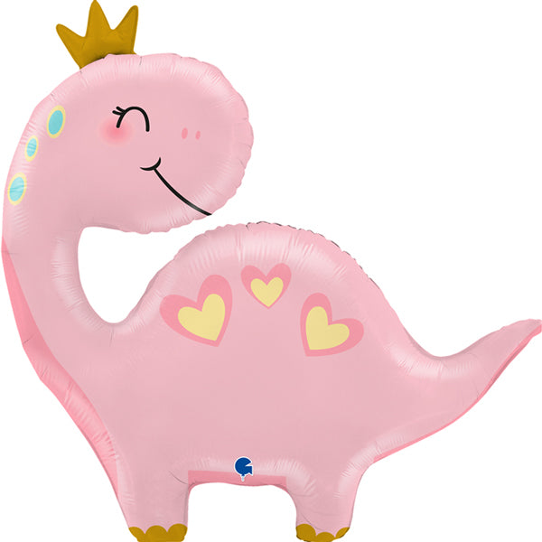 Pink Dino Balloon