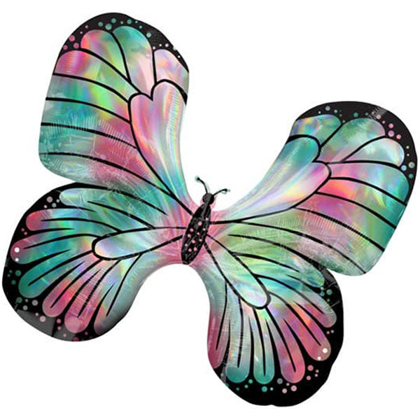 Iridescent Butterfly Balloon