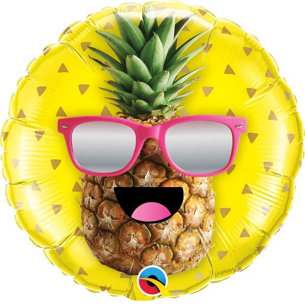 18" Mr Cool Pineapple Balloon