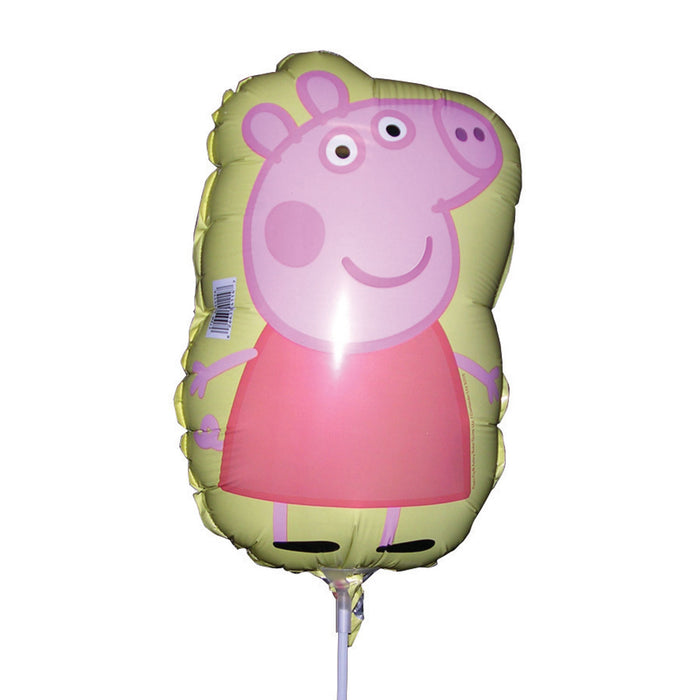 9" Peppa Pig Mini Shape Air Fill Balloon