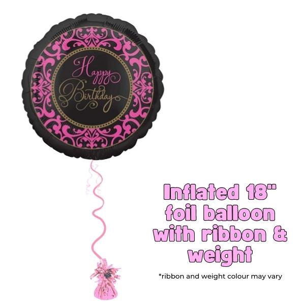 18" Happy Birthday Fabulous Foil Balloon