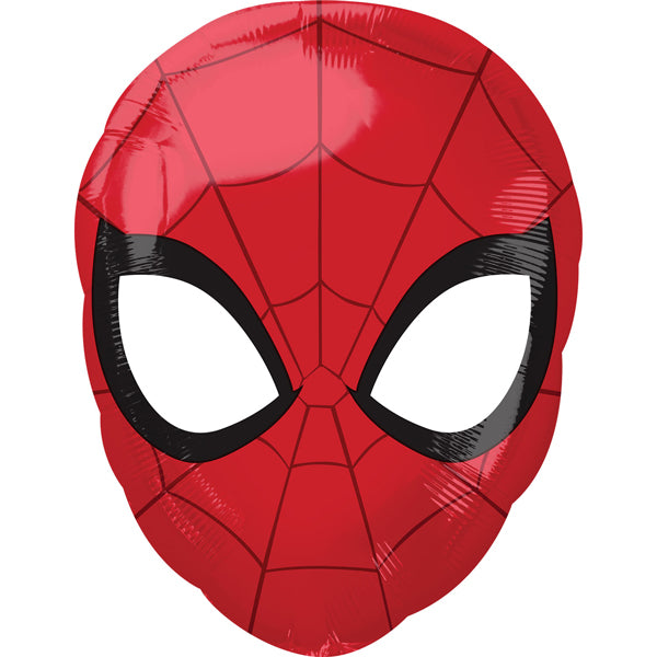 18" Spiderman Head Foil Balloon
