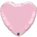 36" Pearl Pink Heart Foil Balloon