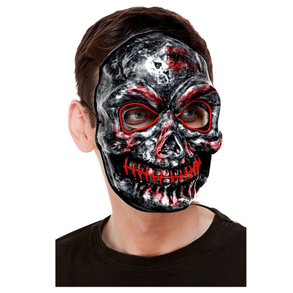 Light Up Skeleton Mask