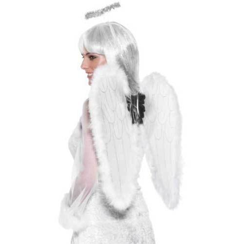 Angel Set with Fluffy Wings