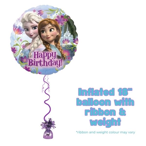 18" Frozen Happy Birthday Foil Balloon