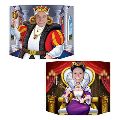 King And Queen Photo Prop Decorations