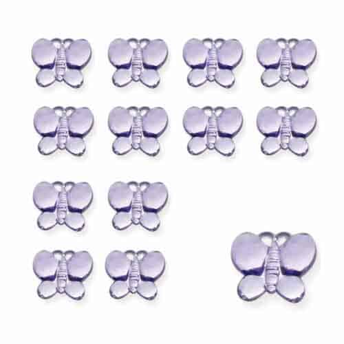 Lilac Butterfly Diamantes