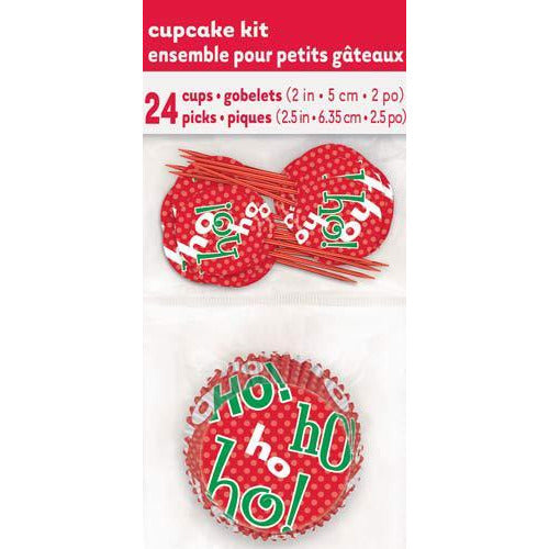 Ho Ho Ho Cupcake Kit