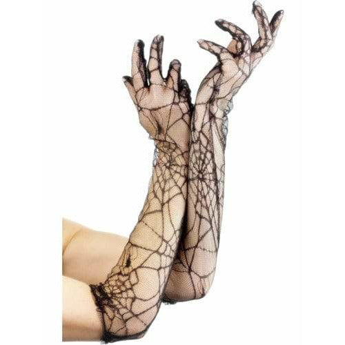 Spiderweb Lace Gloves