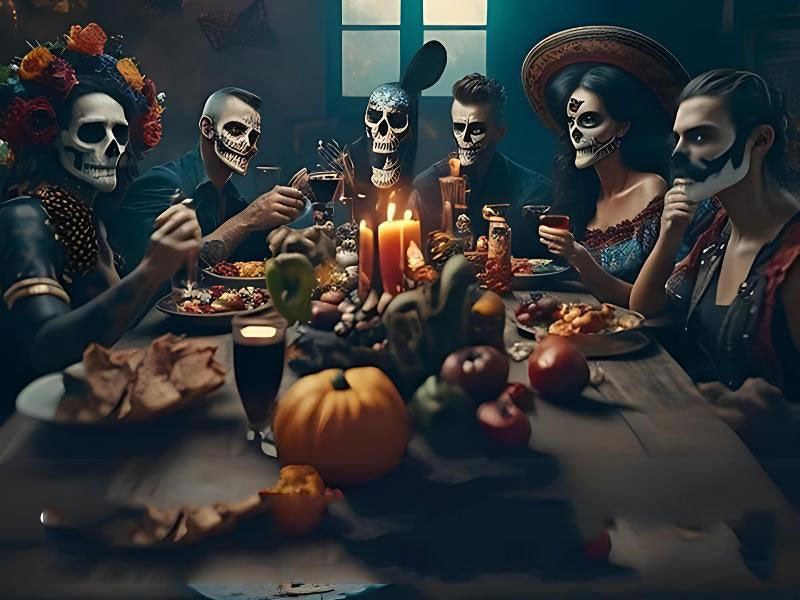 Day Of The Dead Themed Parties