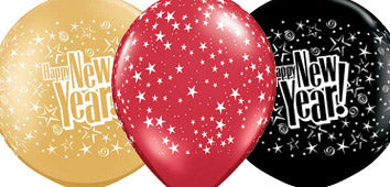 New Year Latex Balloons