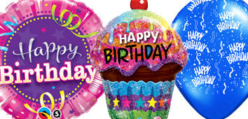 Happy Birthday Party Balloons