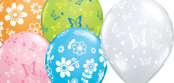 Flower & Butterfly Balloons