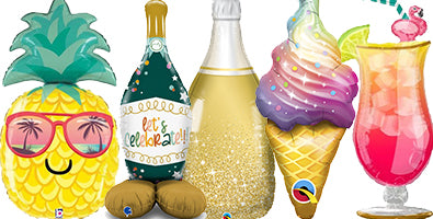 Food & Drink Foil Balloons