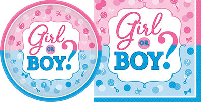 Girl Or Boy Gender Reveal Theme