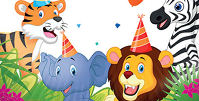 Jungle Animals Themed Parties