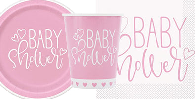 Pink Baby Shower Theme