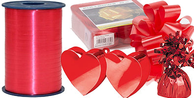 Valentines Balloon Ribbons & Weights