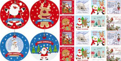 Christmas Gift Tags, Cards & Bows