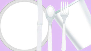 White Party Tableware