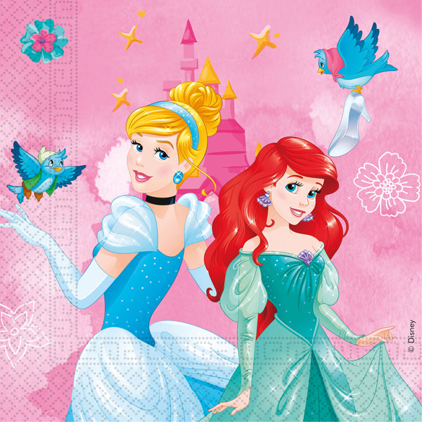 Disney Princess Live Your Story Paper Napkins 20pk