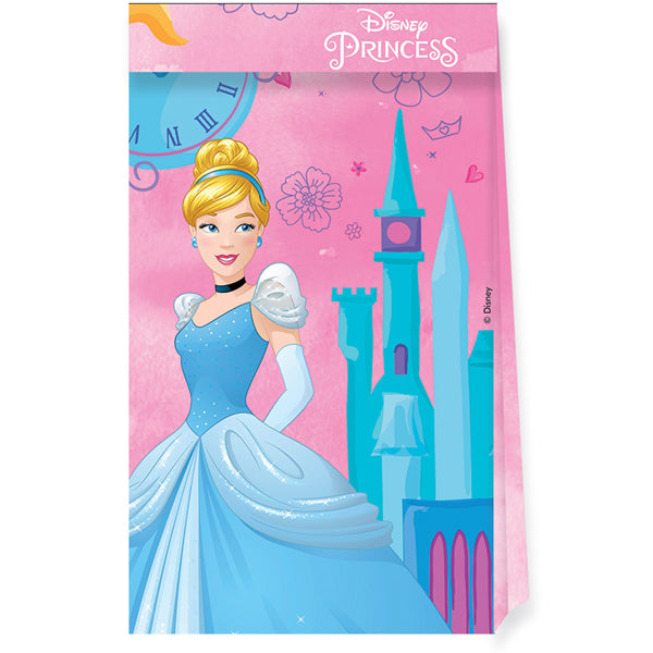 Disney Princess Live Your Story Paper Party Bags 4pk