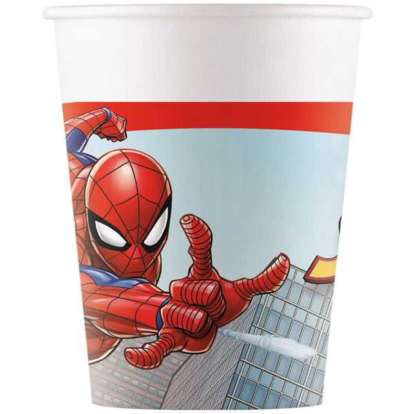 Spider-Man Crime Fighter Paper Cups 8pk