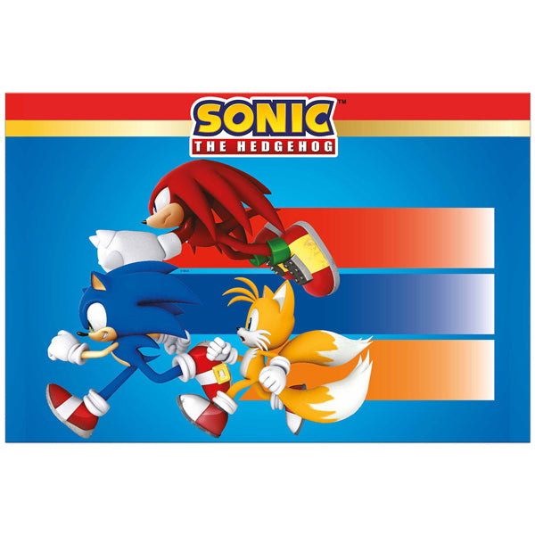 Sonic The Hedgehog Plastic Tablecover
