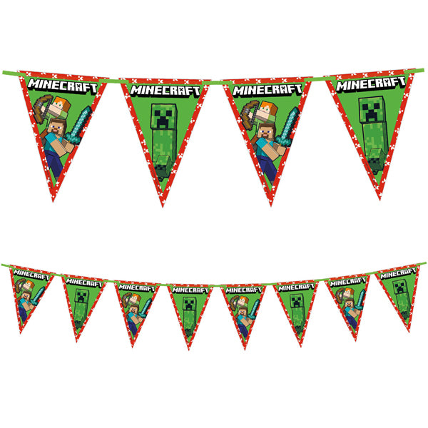 Minecraft Party Bunting
