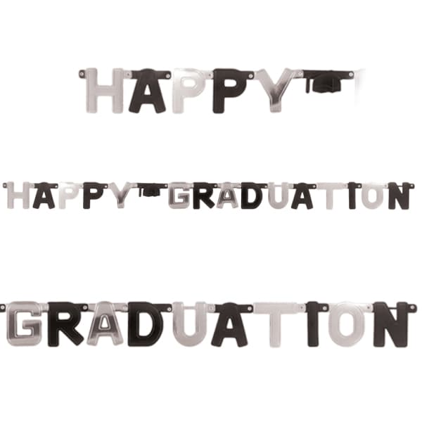 Graduation Letter Banner