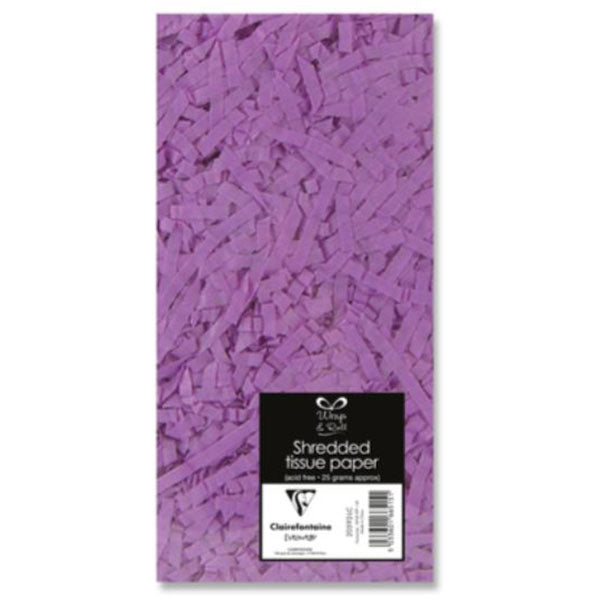 Lilac Shredded Tissue Paper