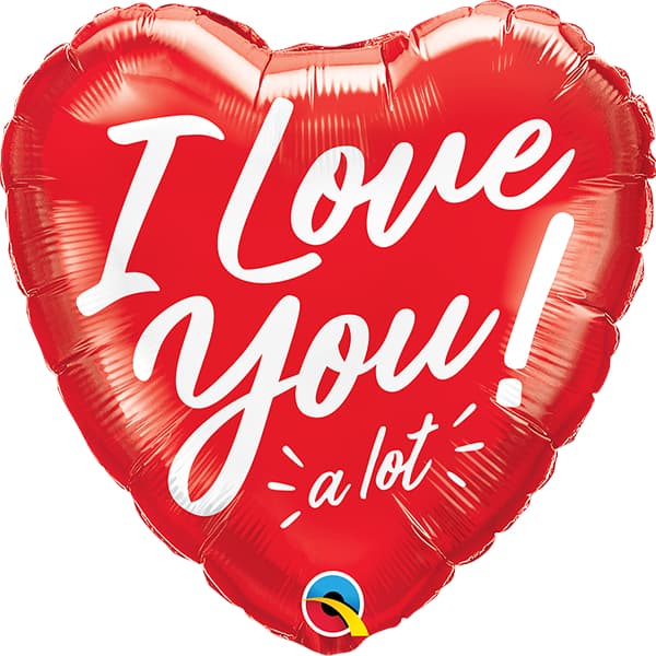 18" Love You Lots Foil Balloon