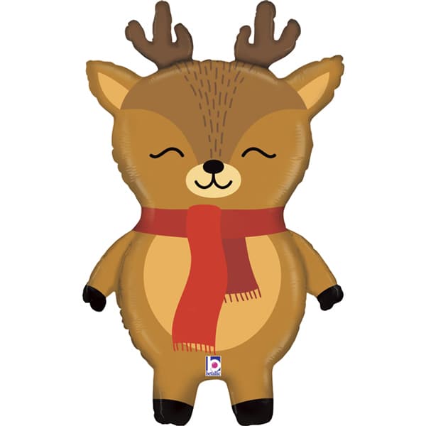 Holiday Reindeer Balloon